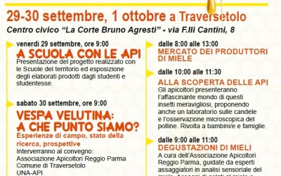 Le Giornate del Miele – Traversetolo 29, 30 settembre e 1 ottobre