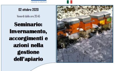 Invernamento: webinar in diretta venerdi 2/10 ore 20:45