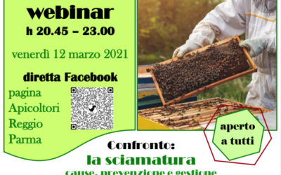 Confronto: la Sciamatura. Cause, prevenzione e gestione 12/03 – diretta Facebook h 20.45