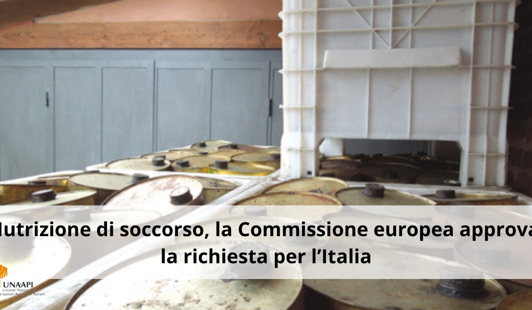 Nutrizione di soccorso, la Commissione europea approva la richiesta per l’Italia